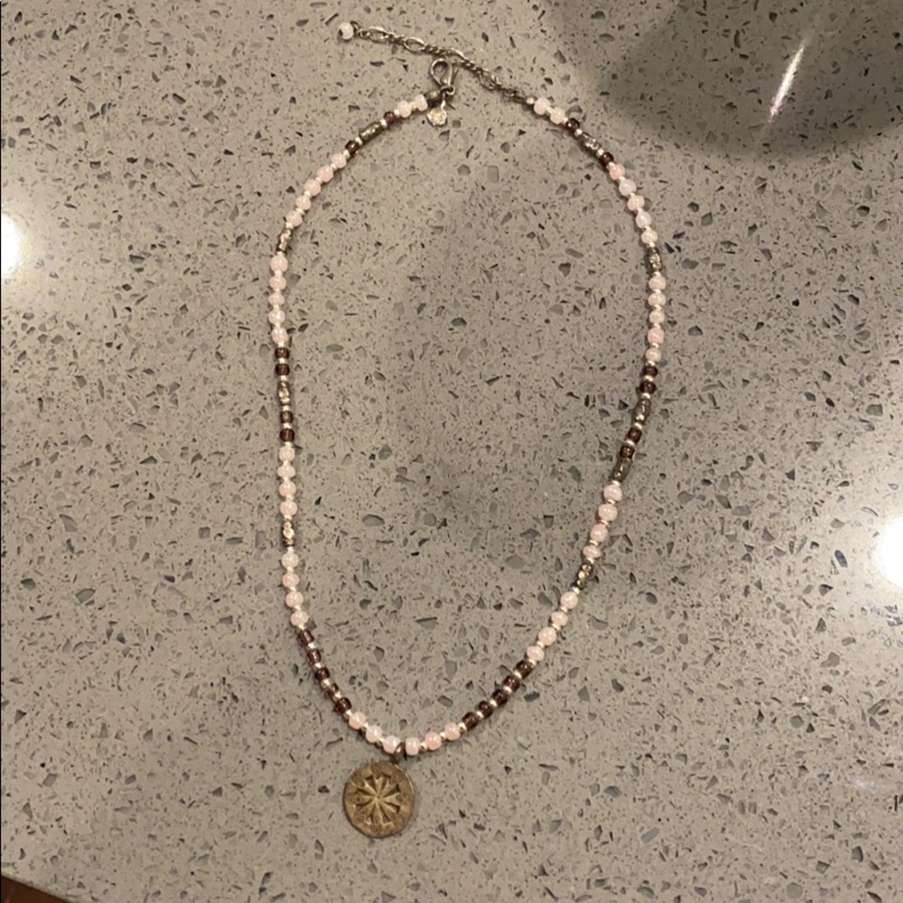 American Eagle beaded necklace